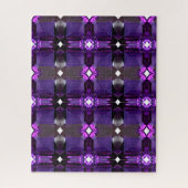 Amethyst Gemstone Paars Legpuzzel (Verticaal)