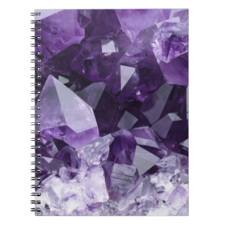 Amethyst Geneeskrachtige Kristalcluster Notitieboek