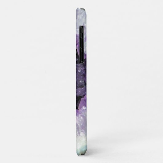 Amethyst Geode 3D look Hoesje *Personaliseer* (Achterkant/links)