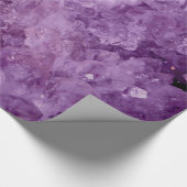 Amethyst Geode Gemstone Cadeaupapier (Hoek)
