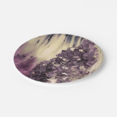 Amethyst Geode Papieren Bordje (Gekanteld)