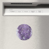 Amethyst Geode - Violet Crystal Gemstone Magneet (Insitu (Vaatwasser))