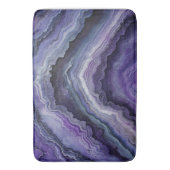 Amethyst geode vloeistofgiet badmat (Voorkant Verticaal)