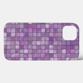 Amethyst Geometric Decorative Tegel Pattern Case-Mate iPhone Case (Achterkant (horizontaal))