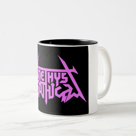 Amethyst Gothica Coffee Mok (Voorkant rechts)