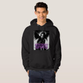 Amethyst Gothica Officiële Dark Angel hoodie (Voorkant volledig)