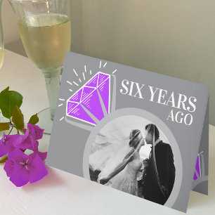 Amethyst is nu 6 jaar oud en foto kaart