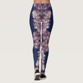 Amethyst Kaleidoscope Leggings met moonfasen (Achterkant)