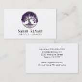 Amethyst-levensboom Visitekaartje (Voorkant / Achterkant)