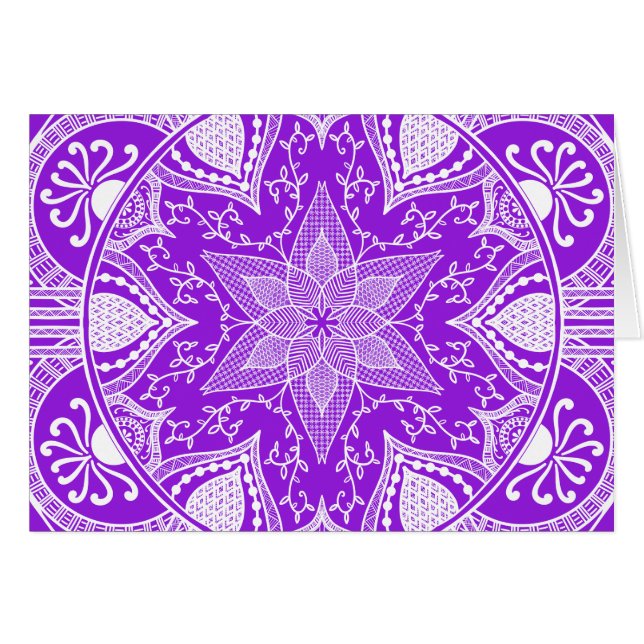 Amethyst Mandala (Voorkant Horizontaal)