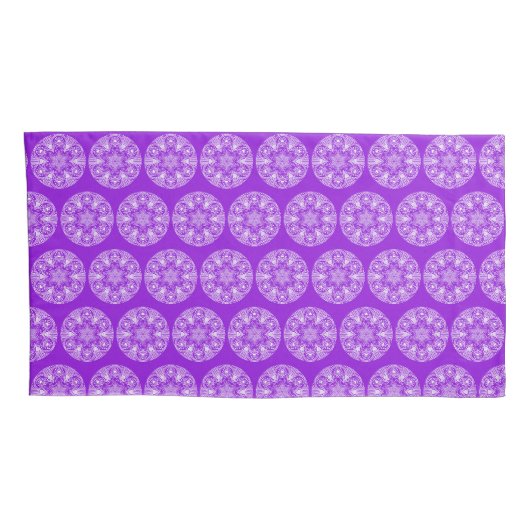 Amethyst Mandala Kussensloop (Achterkant-Rechts)