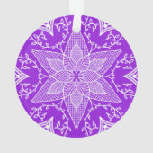 Amethyst Mandala Ornament (achterkant)