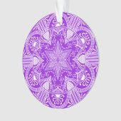 Amethyst Mandala Ornament (voorkant)