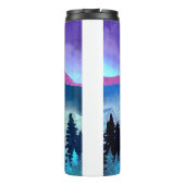 Amethyst Mist Mountains Thermosbeker (Achterkant)