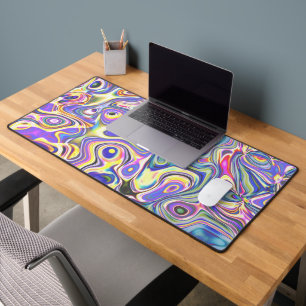 Amethyst Multicolor Amoeba Motif
