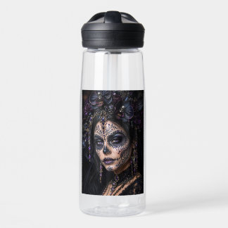 Amethyst Orchide Calavera – Gotische Suiker Schede Waterfles