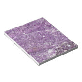 Amethyst - Paarse kristal Notitieblok (Schuin)