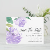 Amethyst Peony Enregistrer la carte de date (Debout devant)