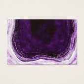 Amethyst Purple Geode Hébergements Insérer une car (Dos)