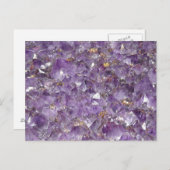 Amethyst Sparkles Briefkaart (Voorkant / Achterkant)