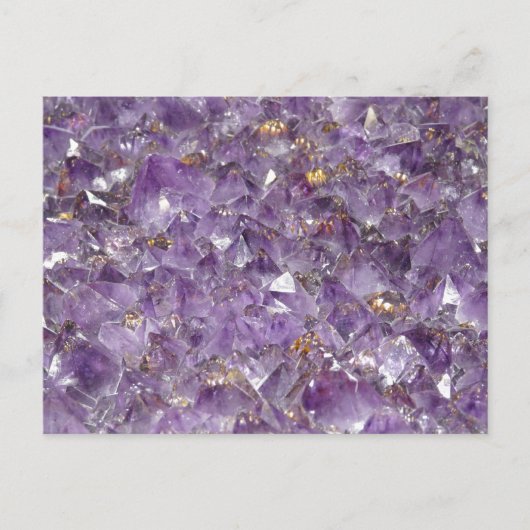 Amethyst Sparkles Briefkaart (Voorkant)