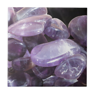 AMETHYST spirituele paarse gemsteen Tegeltje