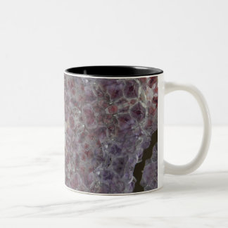 Amethyst-stergeode Tweekleurige Koffiemok
