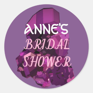 Amethyst Tekening Vrijgezellenfeest Sticker