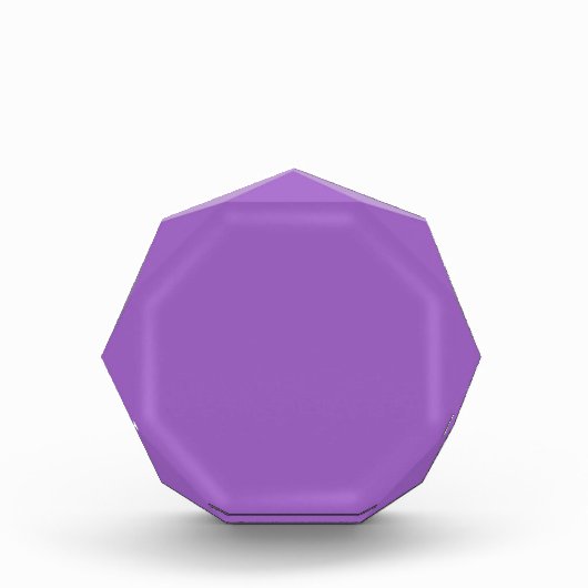 Amethyst (vaste kleur) fotoblokken (Voorkant)