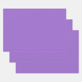 Amethyst (vaste kleur) inpakpapier vel