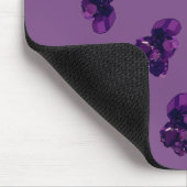 Amethyst Vector Kunstpatroon Muismat (Hoek)