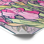 Amethyst (vier juwelen), Alphonse Mucha Poster (Hoek)