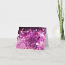 Amethyst zonder been