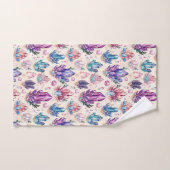 Améthyste Boho & Cristal de Quartz Zen (Serviette à main)