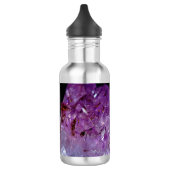 Améthyste cristal Bouteille d'eau en acier inoxyda (Gauche)