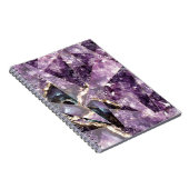 Améthyste cristaux pierres gemmes Carnet photo spi (Côté Droit)