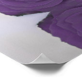 Améthyste Purple Rose Tableau de siège alphabétiqu (Coin)