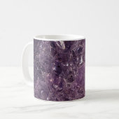 Amethysttextuur Koffiemok (Voorkant links)