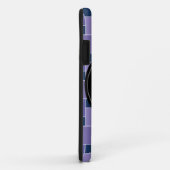Amethystvierkanten Case-Mate iPhone Case (Achterkant/rechts)
