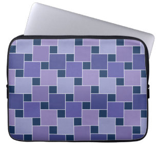 Amethystvierkanten Laptop Sleeve