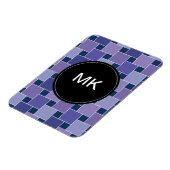 Amethystvierkanten Magneet (Linkerzijde)