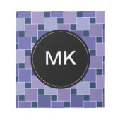 Amethystvierkanten Notitieblok (Voorkant)