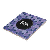 Amethystvierkanten Tegeltje (Zijkant)