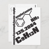 amfetamine briefkaart (Voorkant / Achterkant)