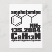 amfetamine briefkaart (Voorkant)