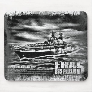 Amfibisch aanvalsschip Peleliu Mousepad Muismat