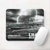 Amfibisch aanvalsschip Peleliu Mousepad Muismat (Met muis)