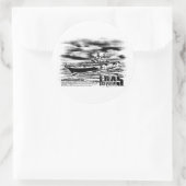 Amfibisch aanvalsschip Peleliu Sticker (Tas)