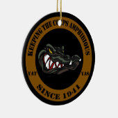 Amfibisch sinds 1941 keramisch ornament (Rechts)