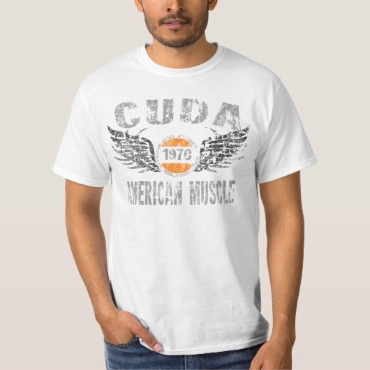 amgrfx - T-shirt 1970 de Cuda (Devant)